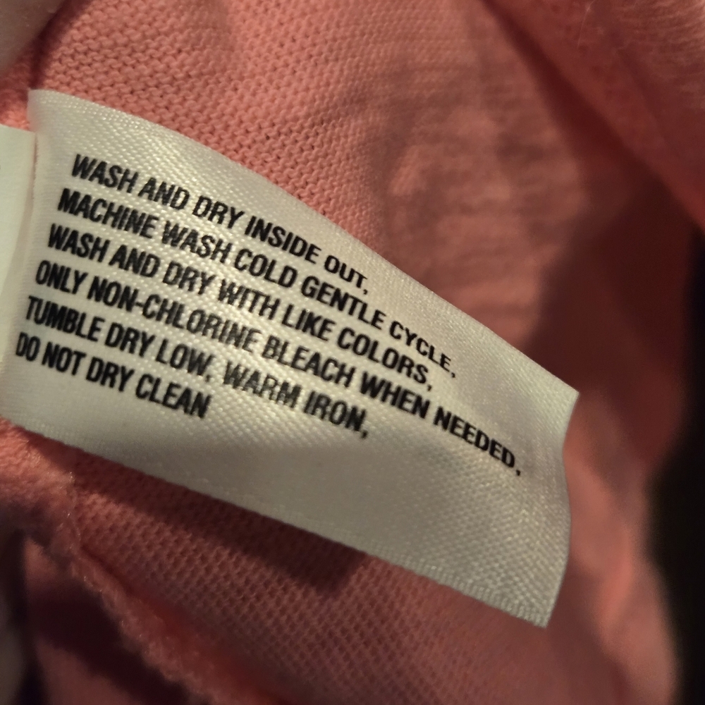Pink V-Neck Long Sleeve Top - Picture 11 of 13